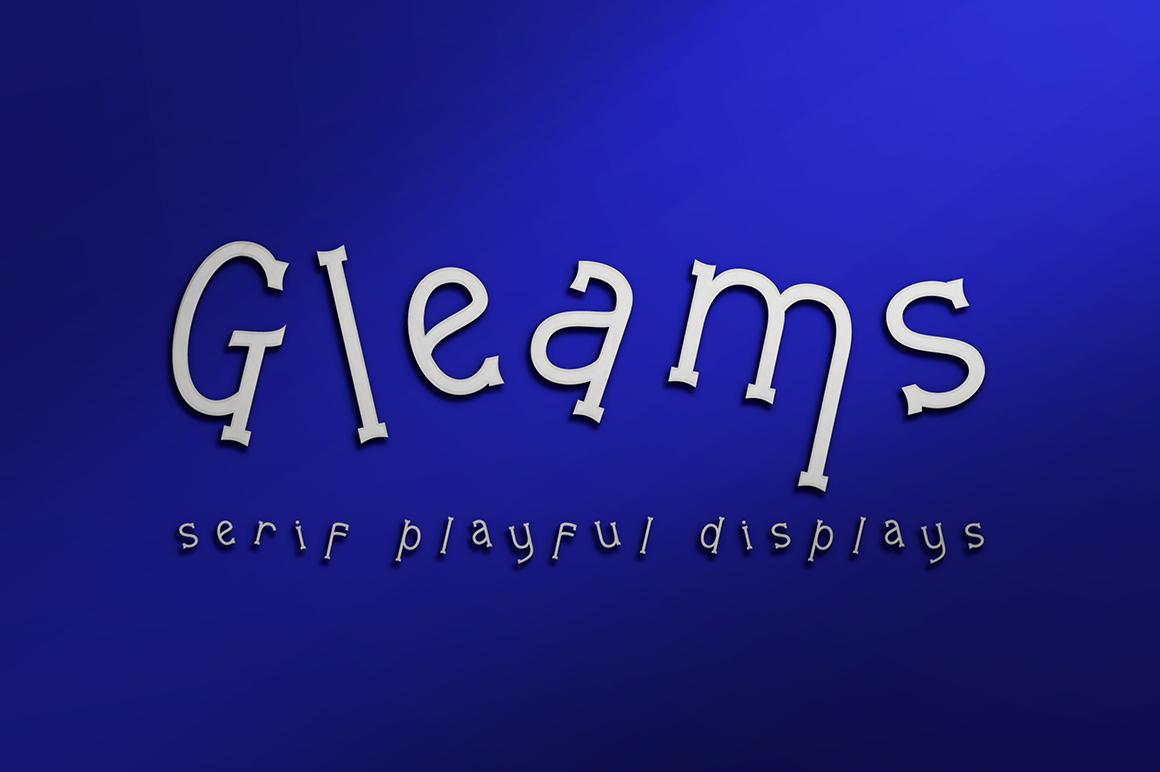Gleams Font
