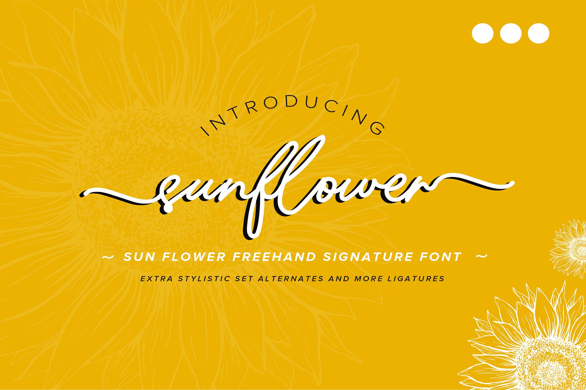 Sunflower Font