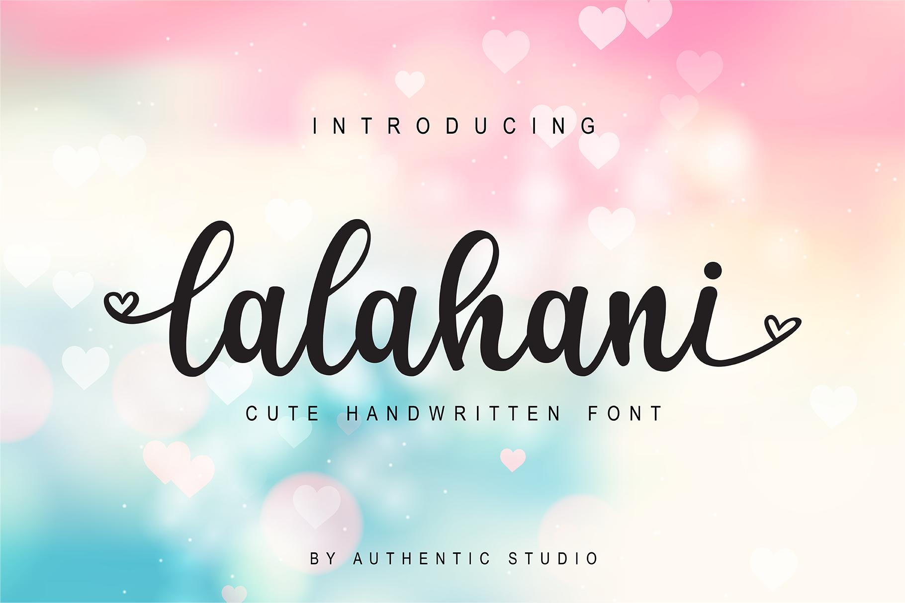 Lalahani Font