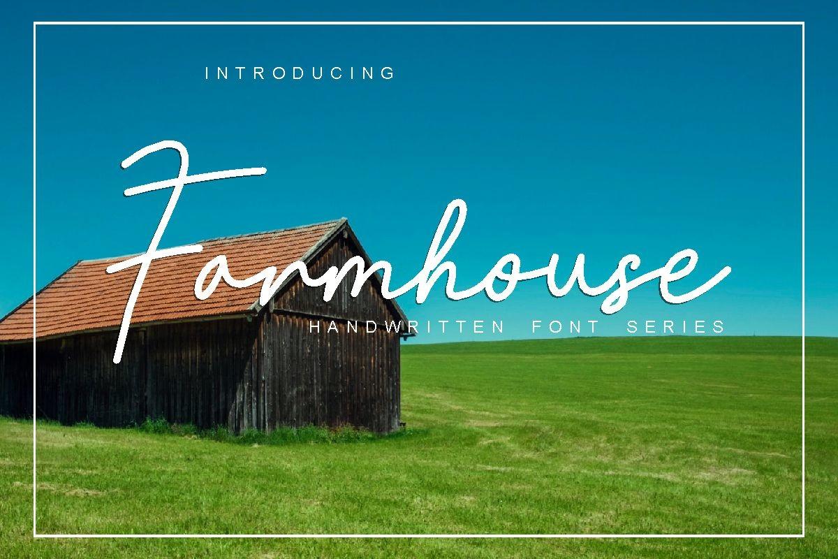 Farmhouse Font