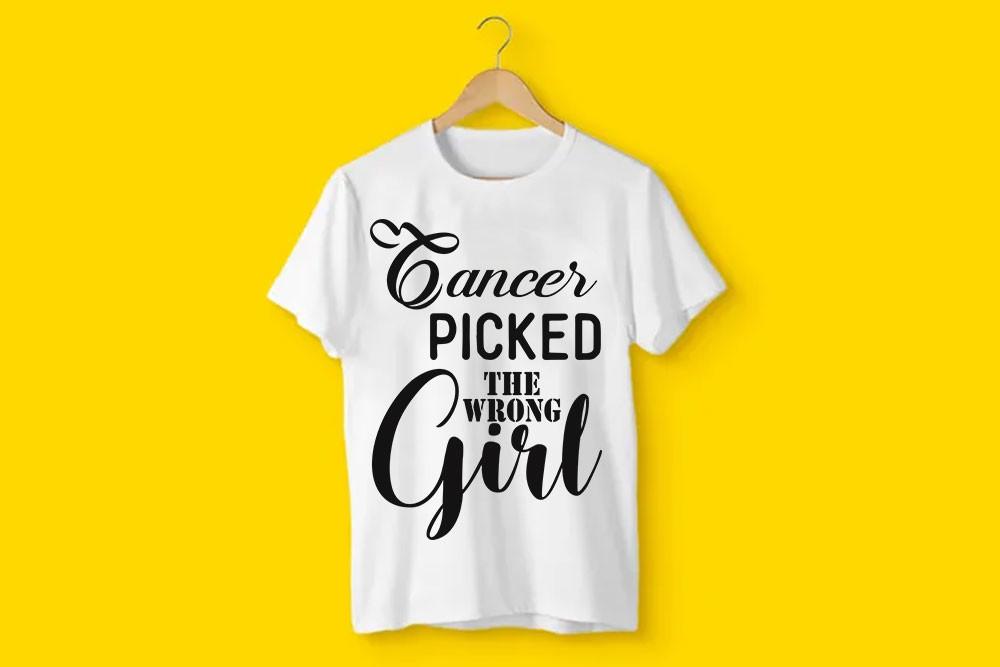 Breast Cancer SVG Design, Cancer Picked