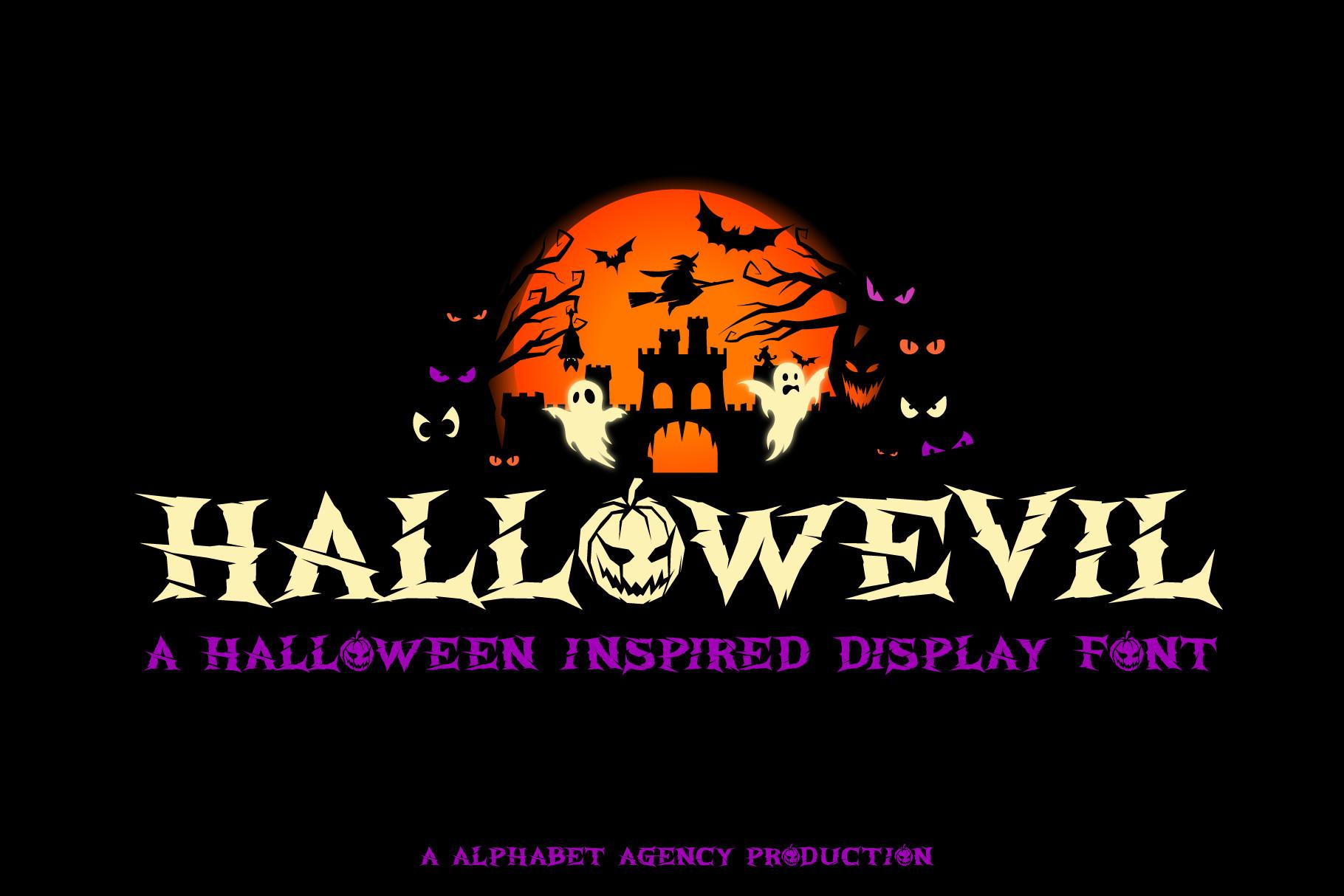 Hallowevil Font