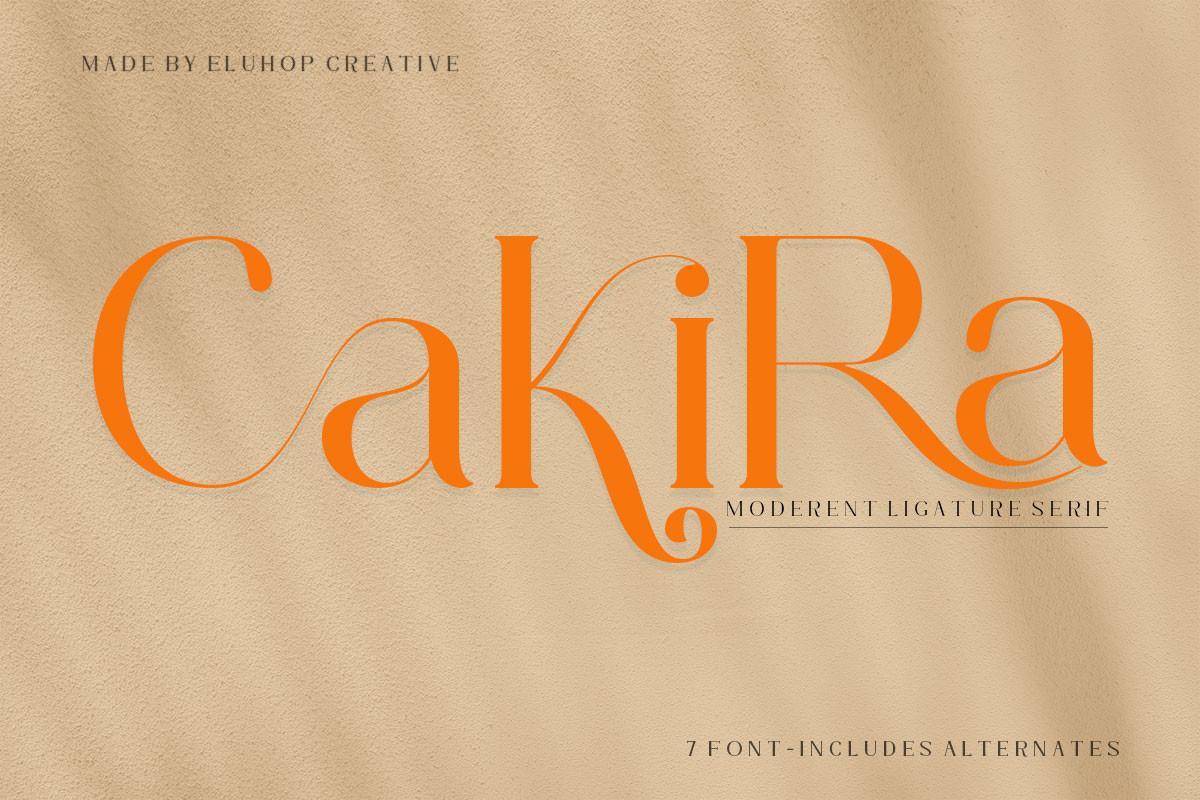 Cakira Font