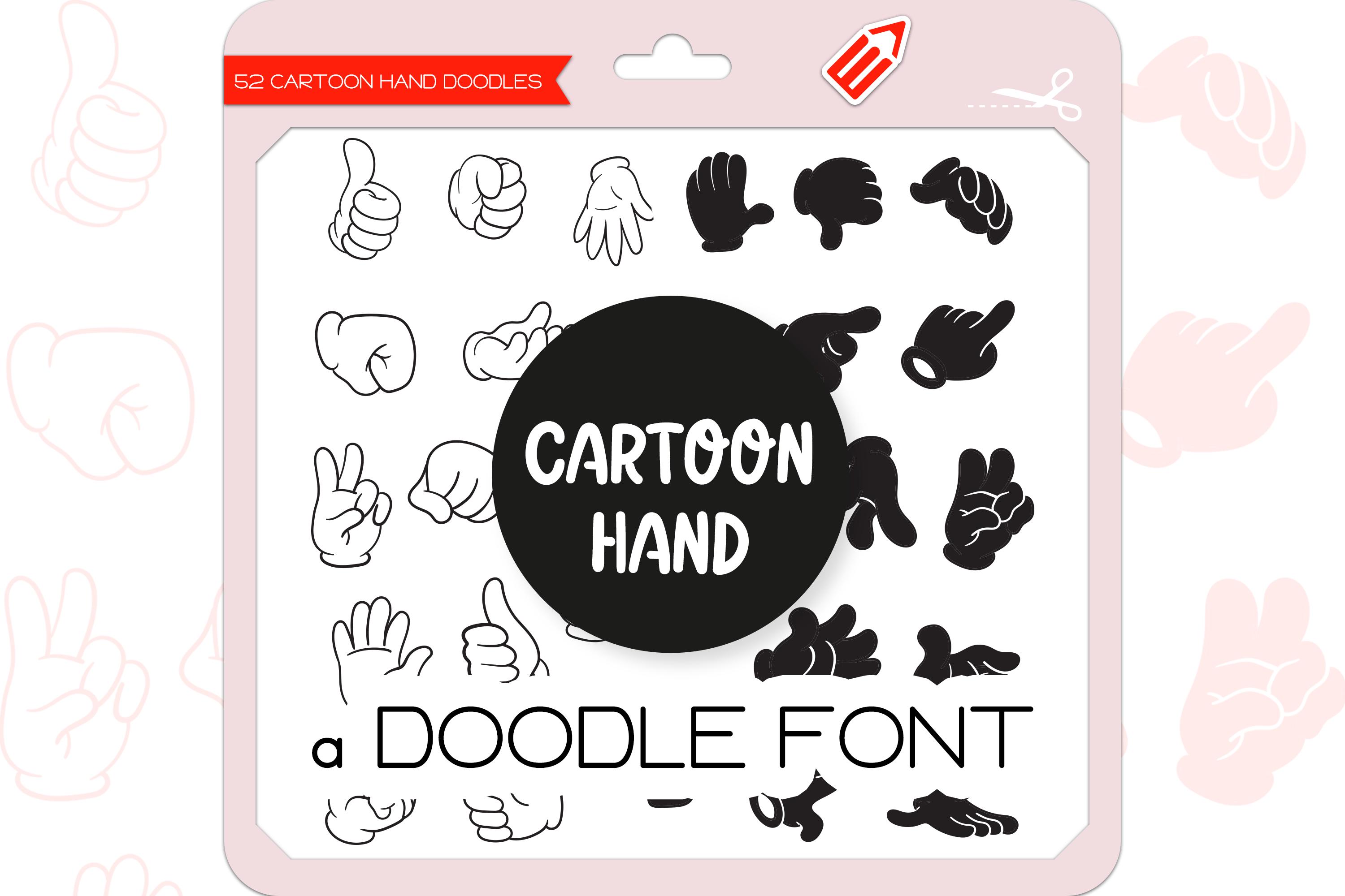 Cartoon Hand Font