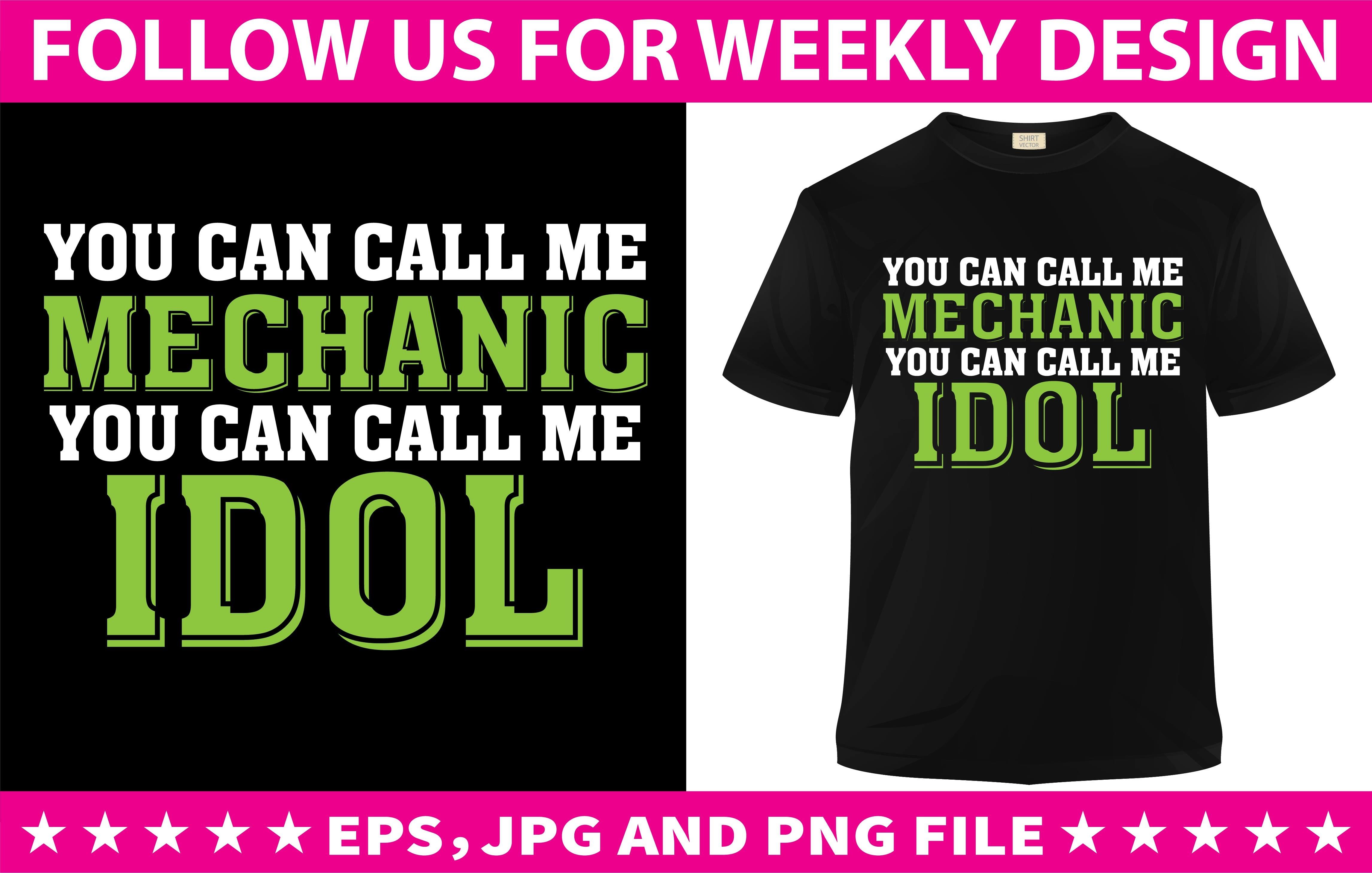 Mechanic T Shirt Design Bundle