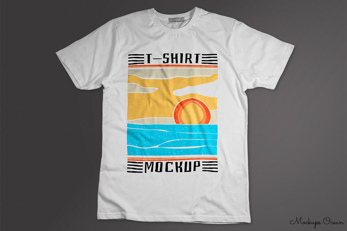 White T-shirt Mockup