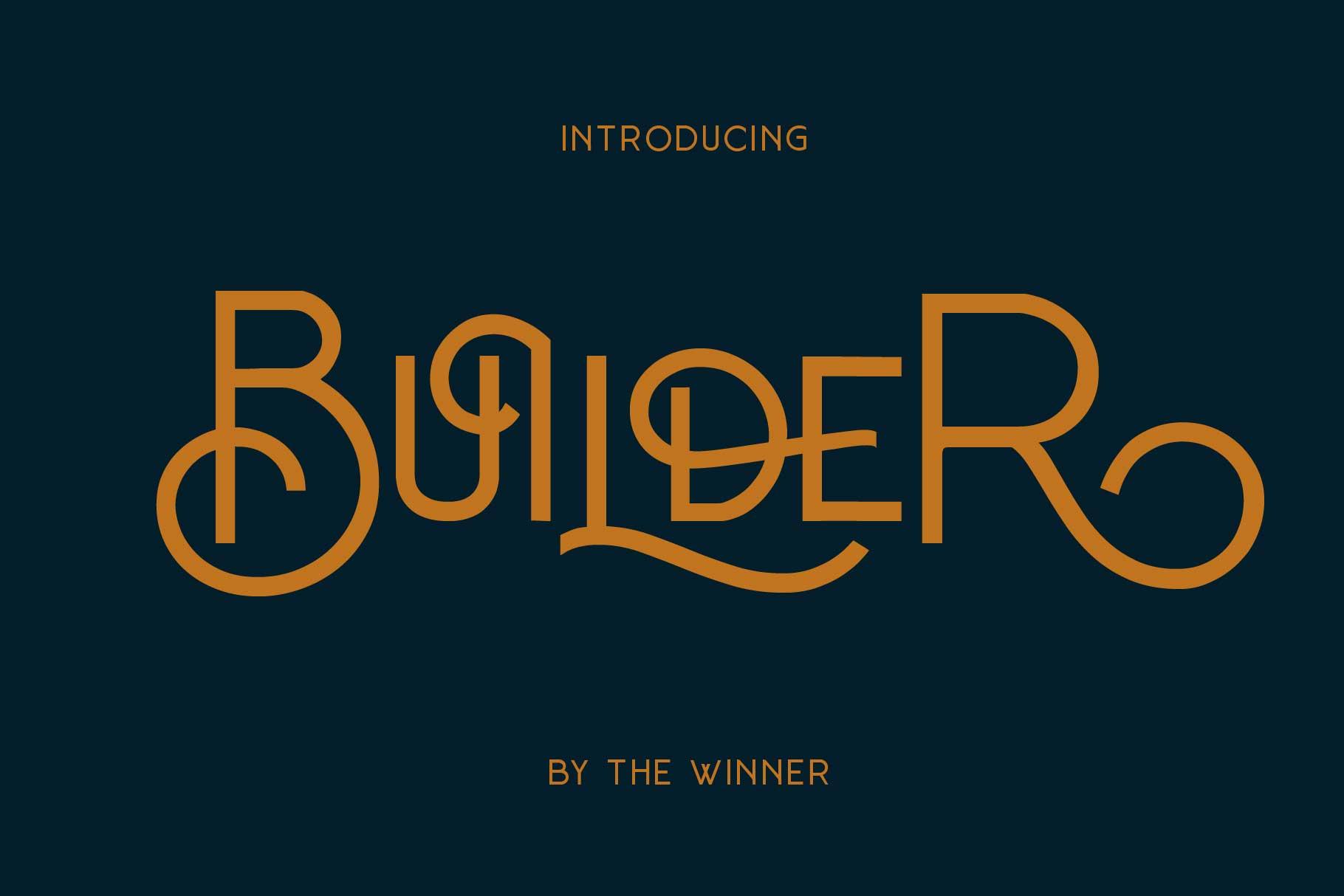 Builder Font