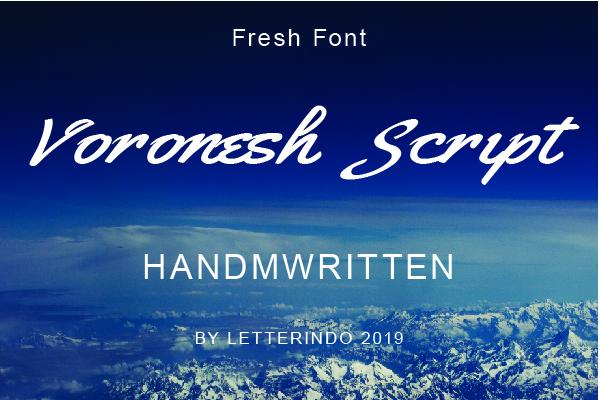 Voronesh Font