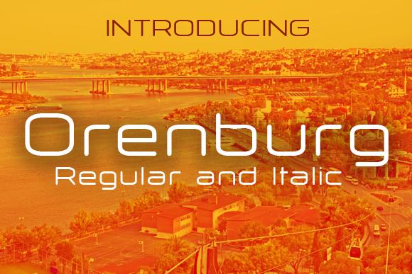 Orenburg Font