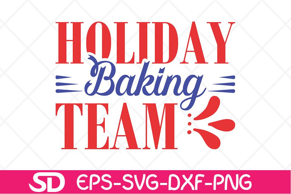 Pot Holder Svg Design, Holiday Baking Te