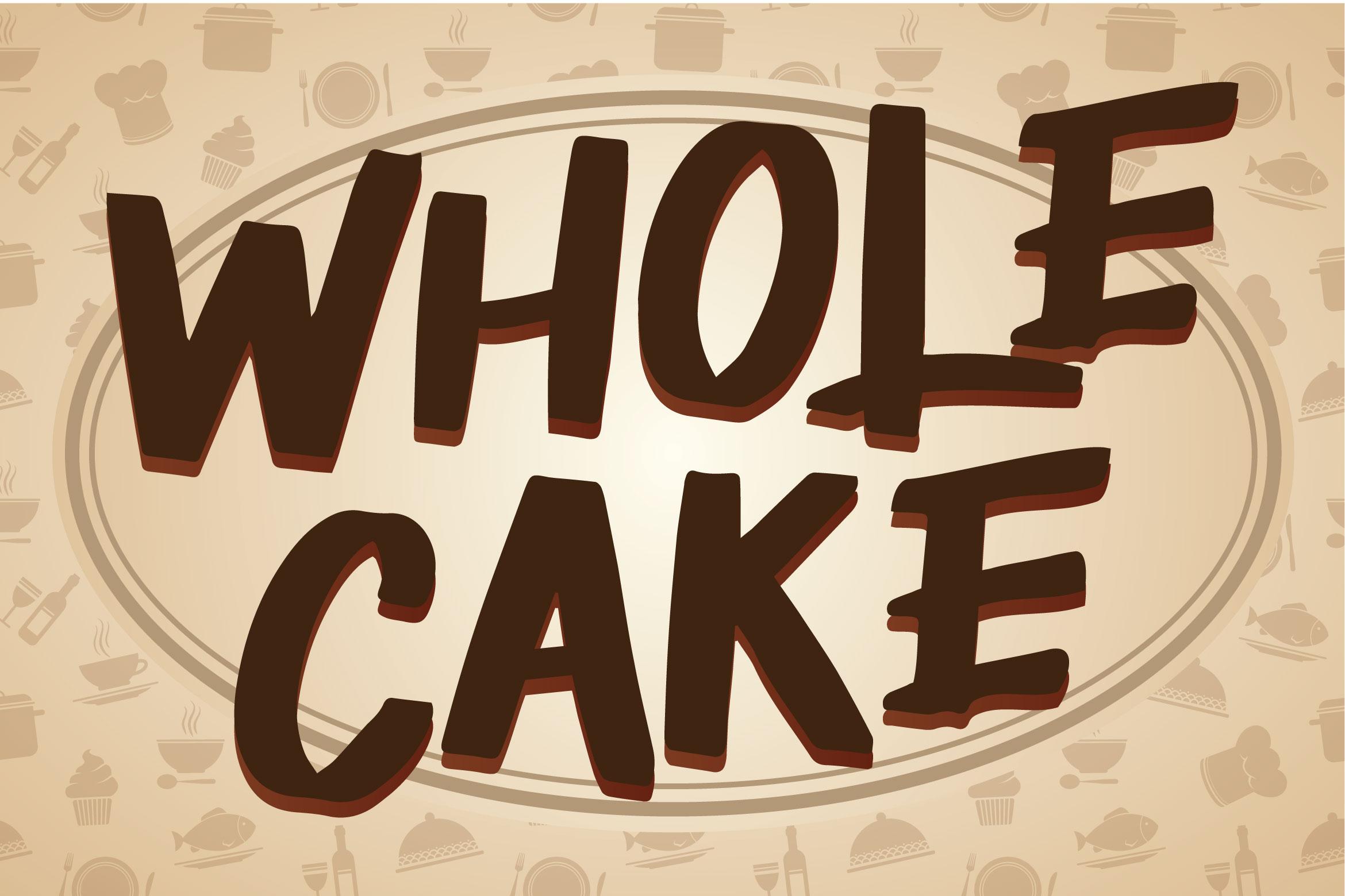 Wholecake Font