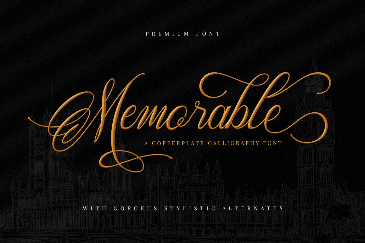 Memorable Font
