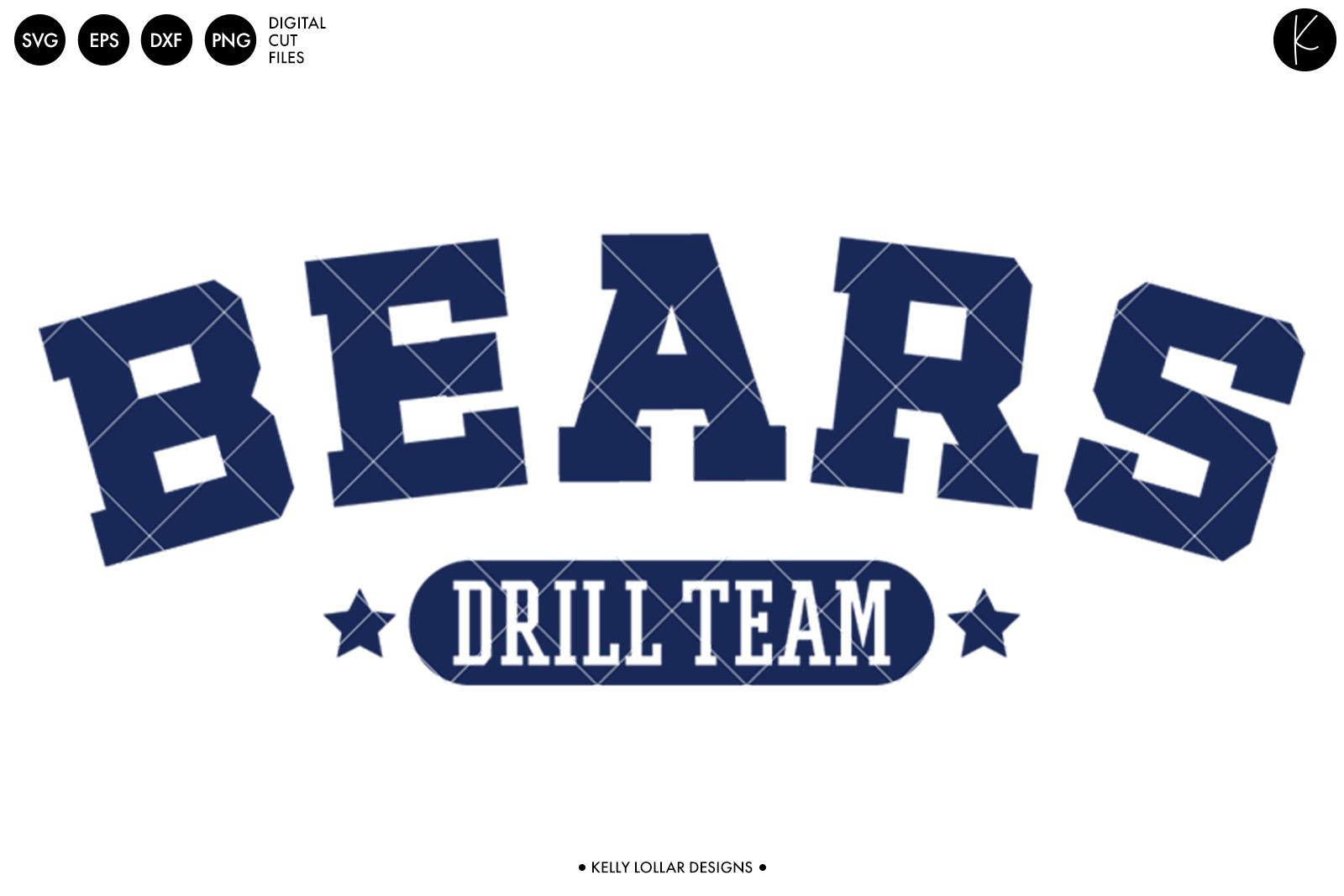 Bears Drill Team Arched