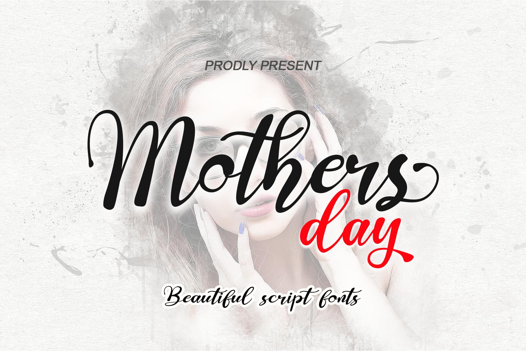 Mothers Day Font