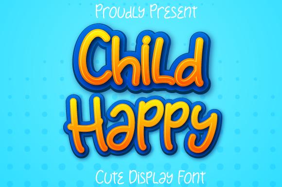 Child Happy Font
