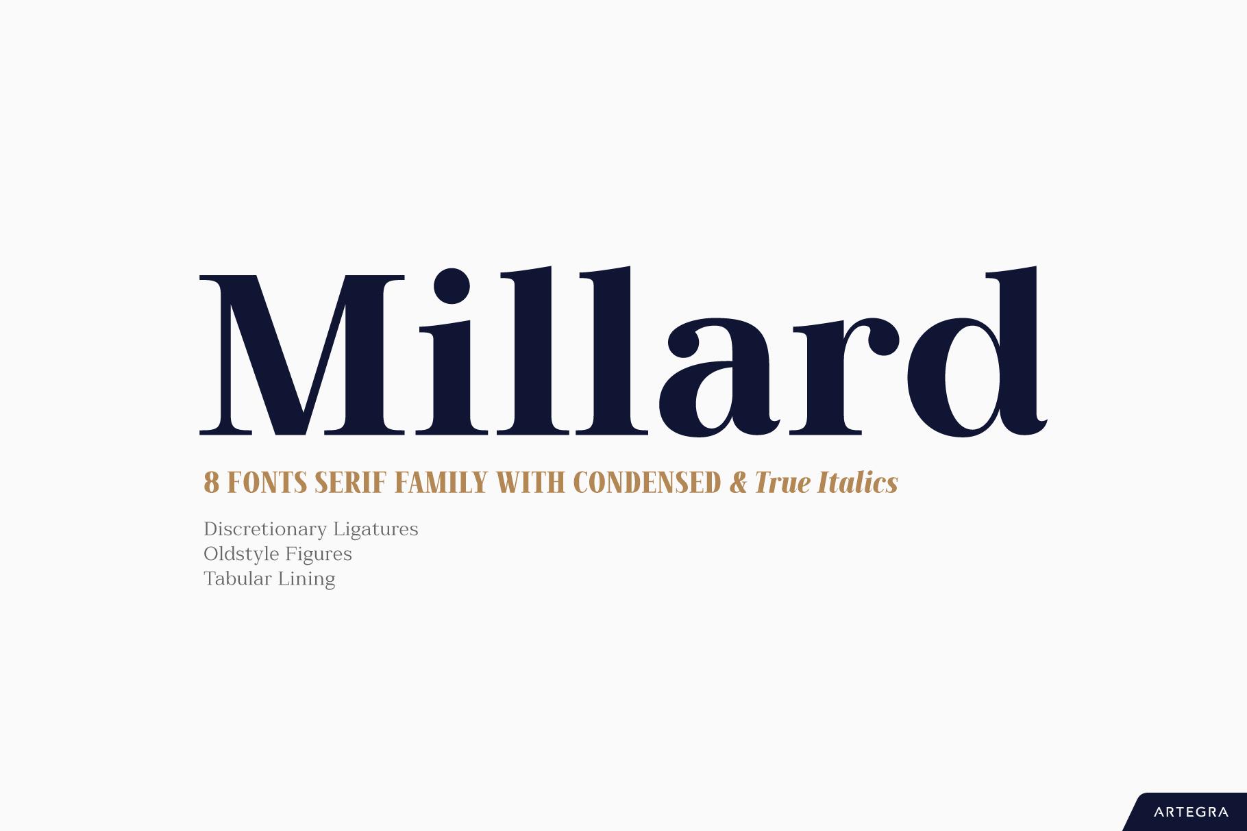 Millard Font