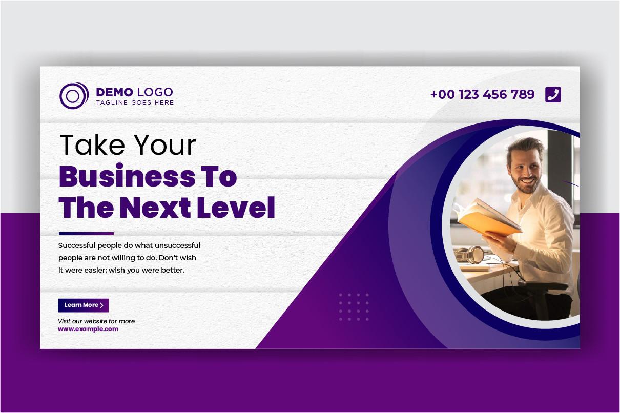 Business Conference Web Banner Design