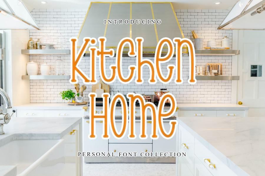 Kitchen Home Font