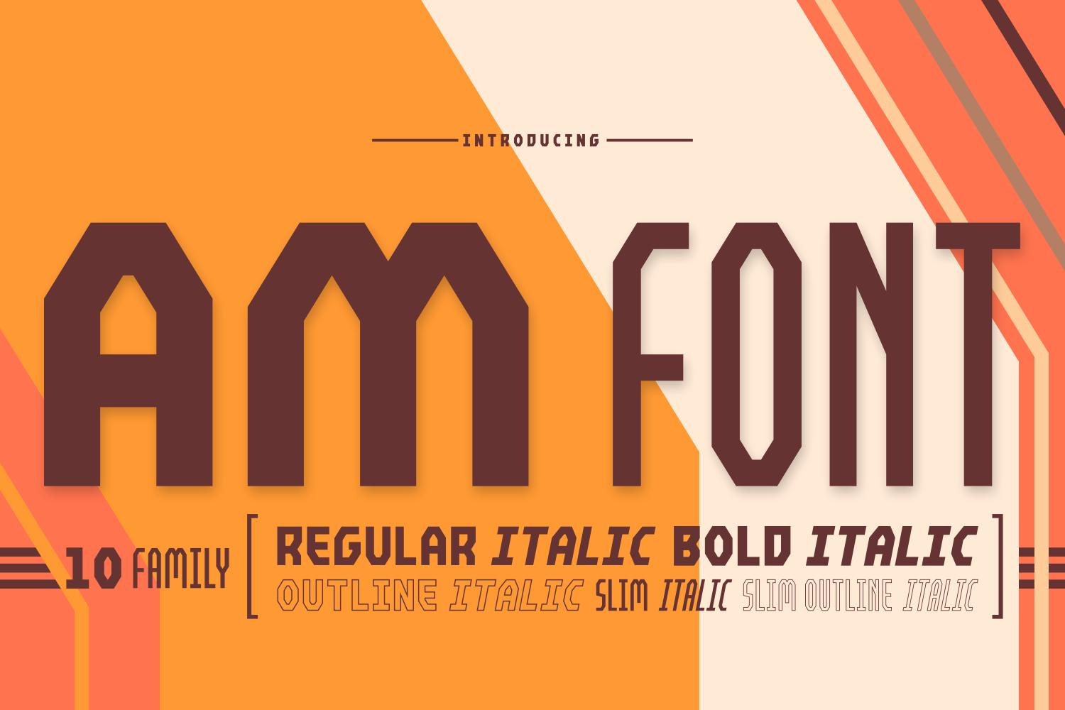 AM Font