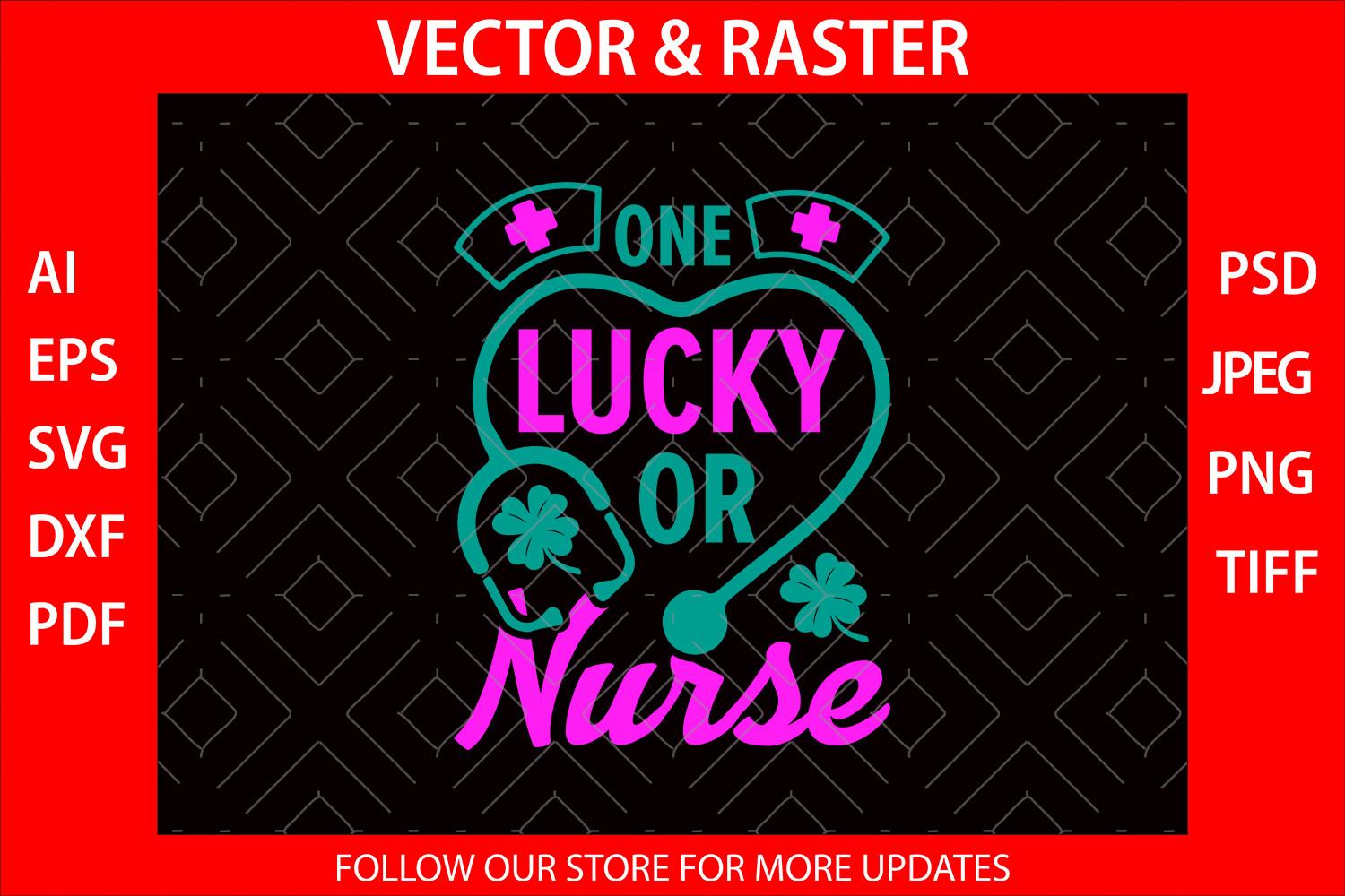 Nurse St Patrick's Day T Shirts SVG Cut