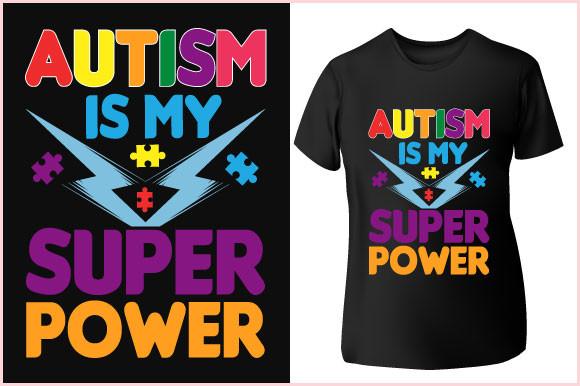 Autism Awareness Day T-shirt Design