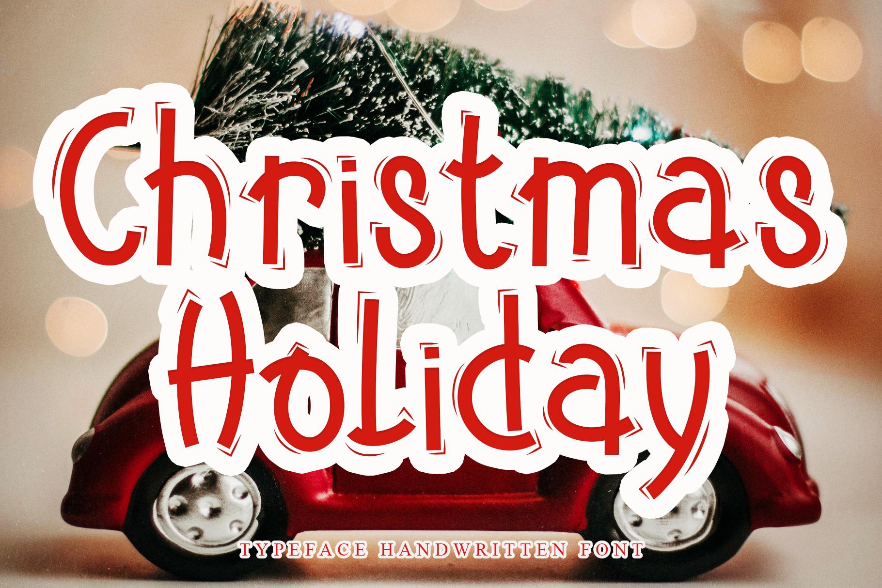 Christmas Holiday Font