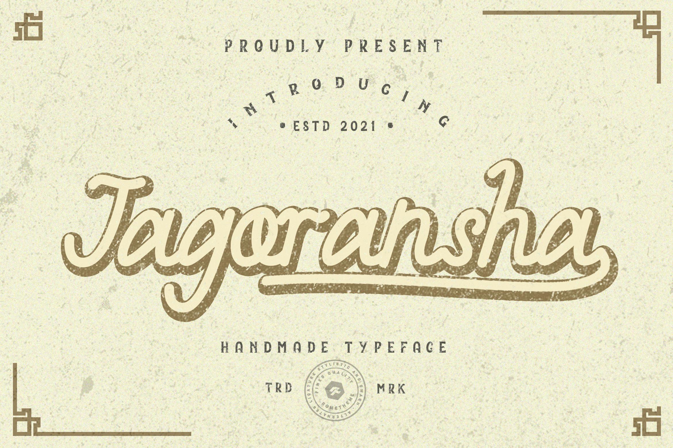 Jagoransha Font