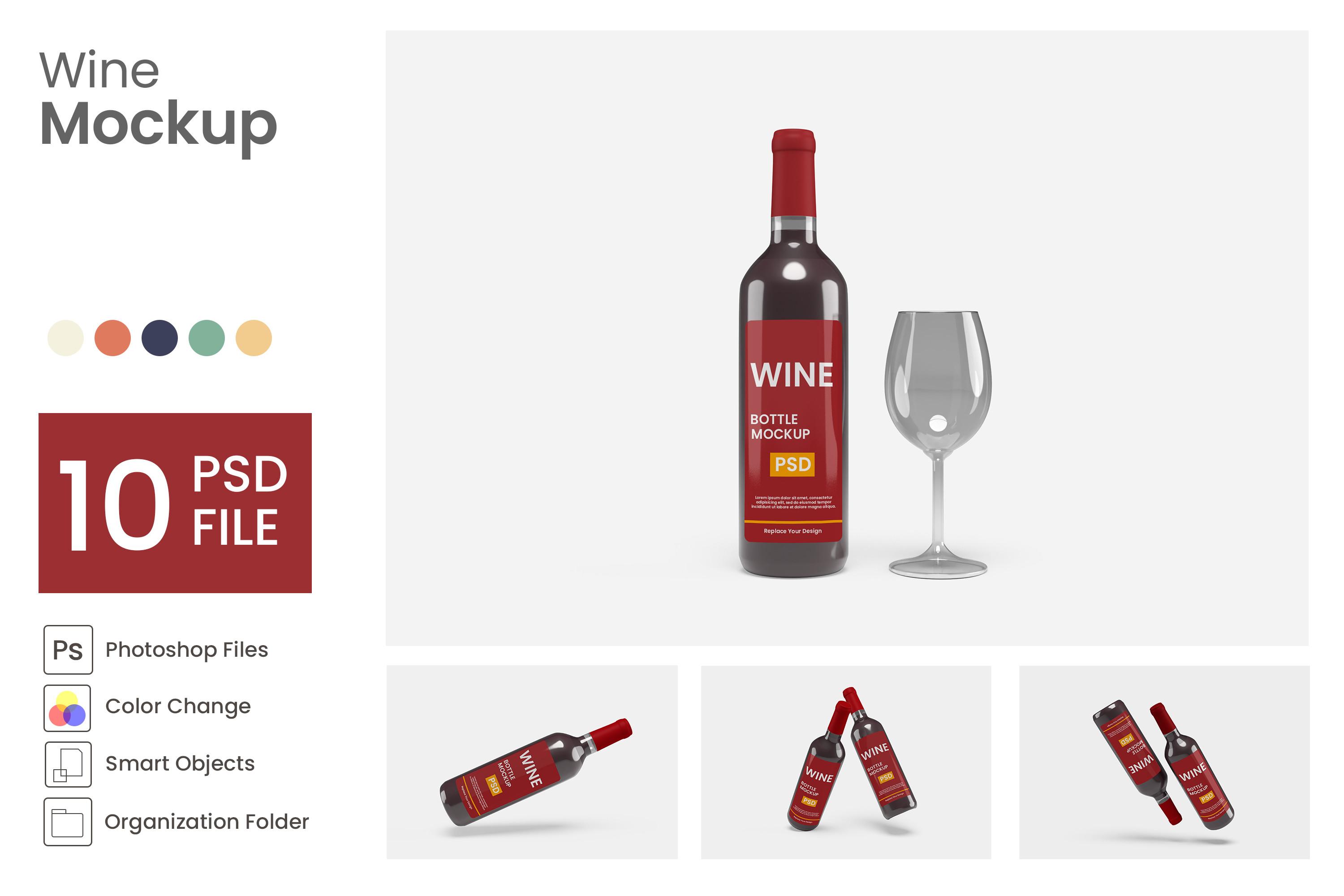 Wine Mockup