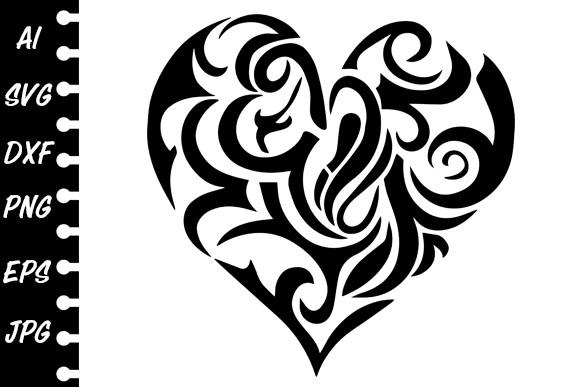 Stencil Heart