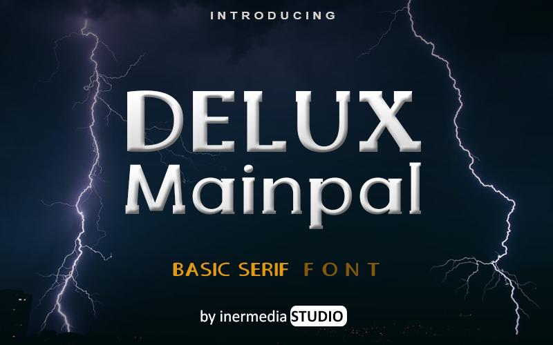 Delux Mainpal Font