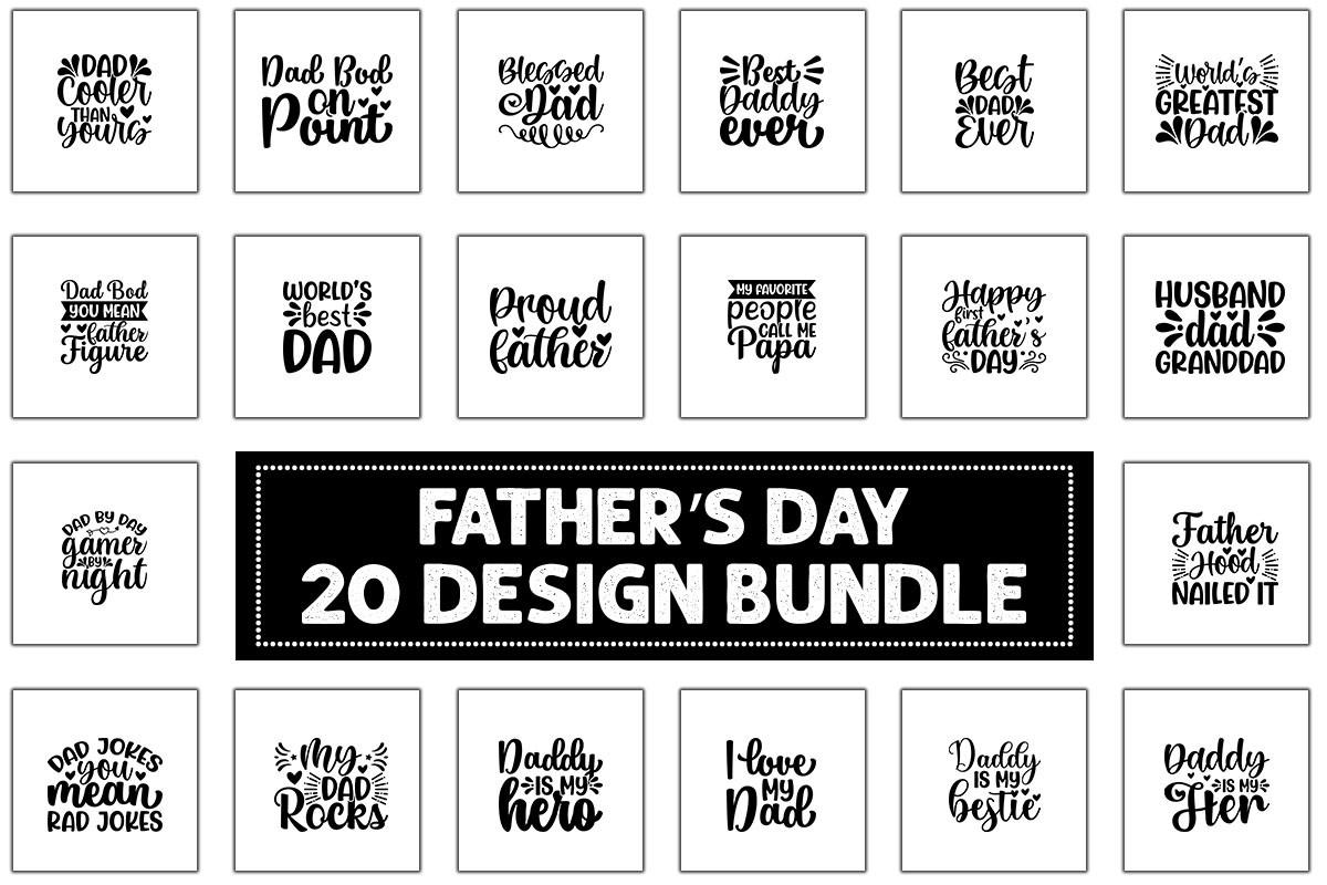 Father's Day Svg Design Bundle