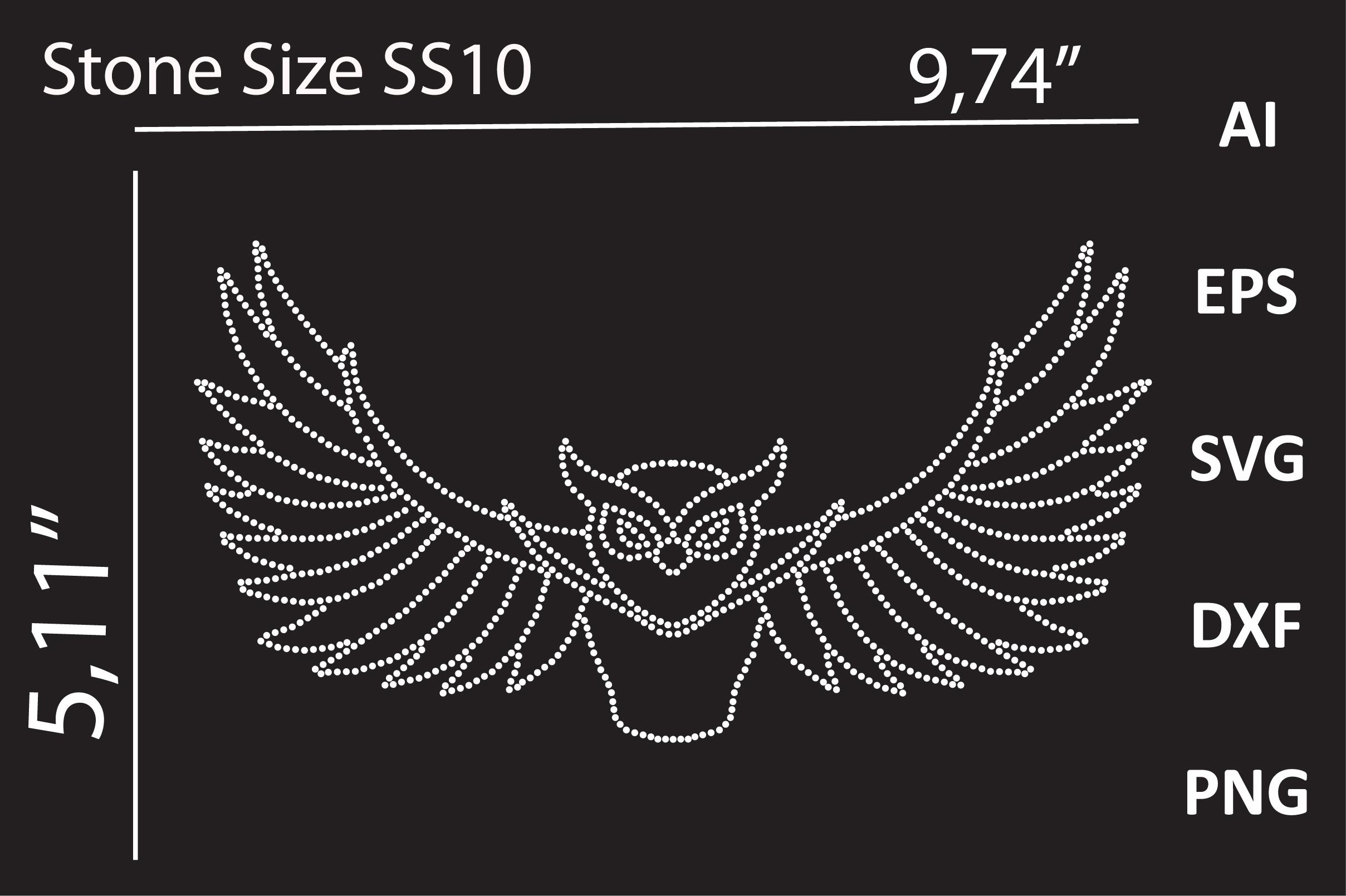 OWL RHINESTONE TEMPLATE DESIGN