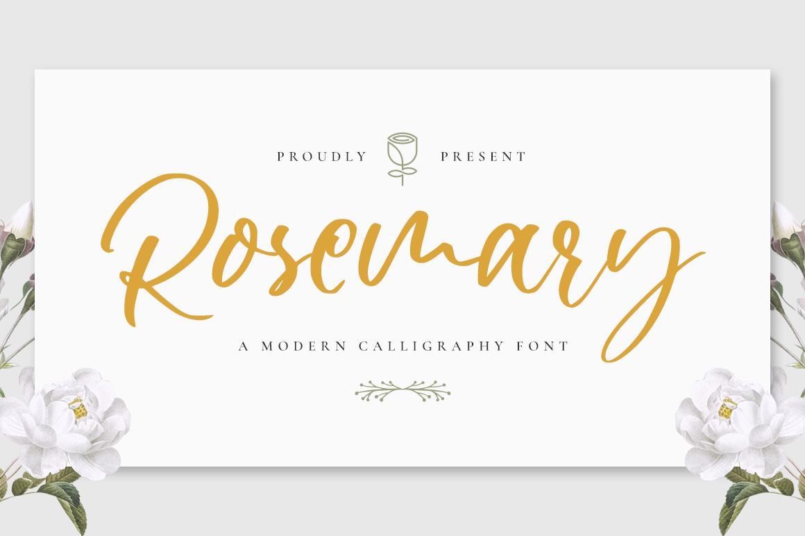 Rosemary Font