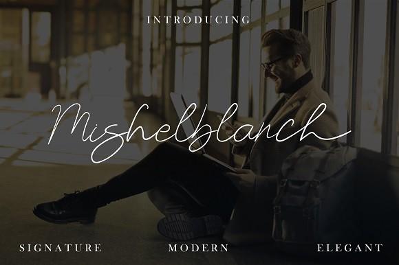 Mishelblanch Font