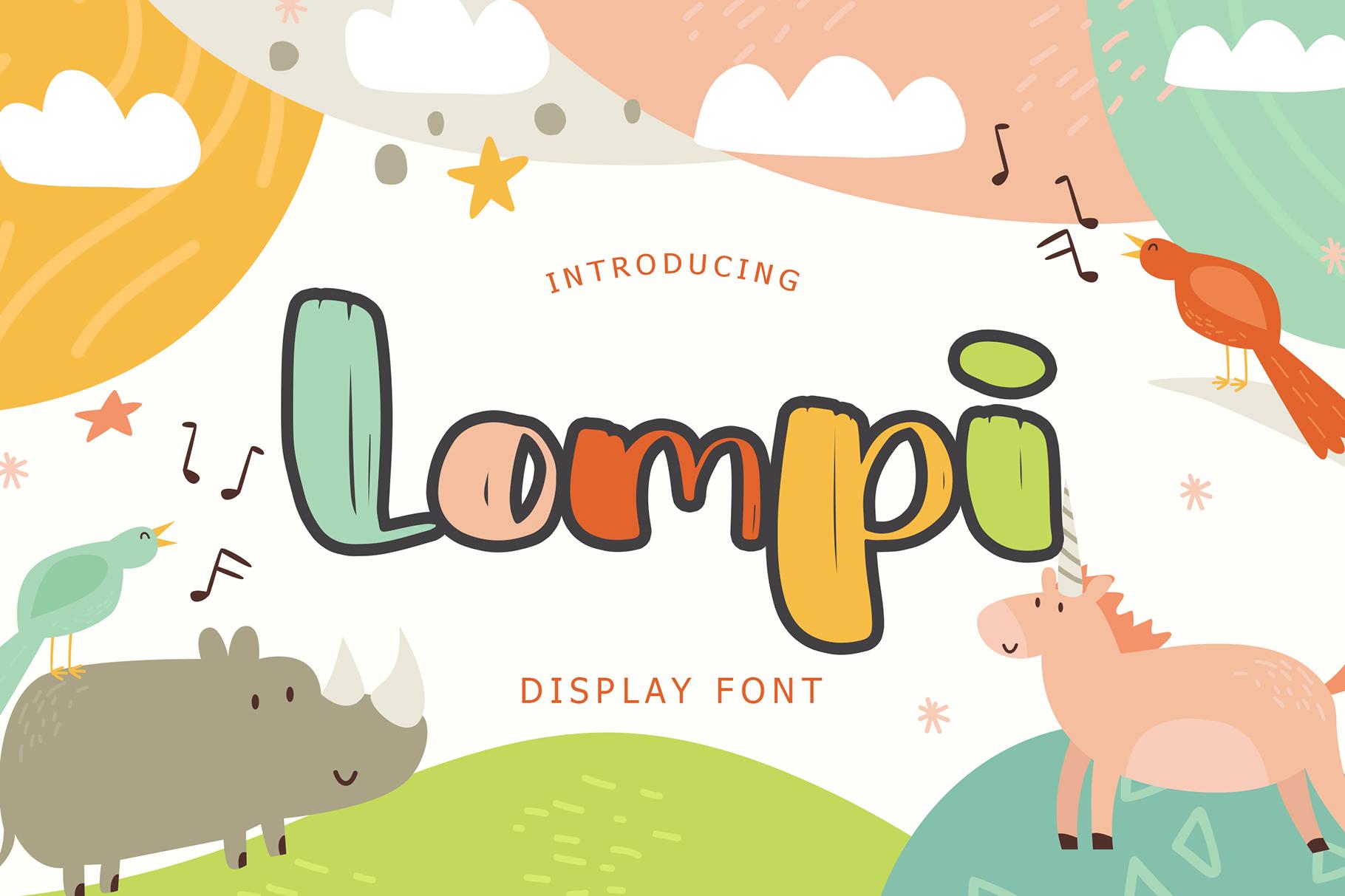 Lompi  Font