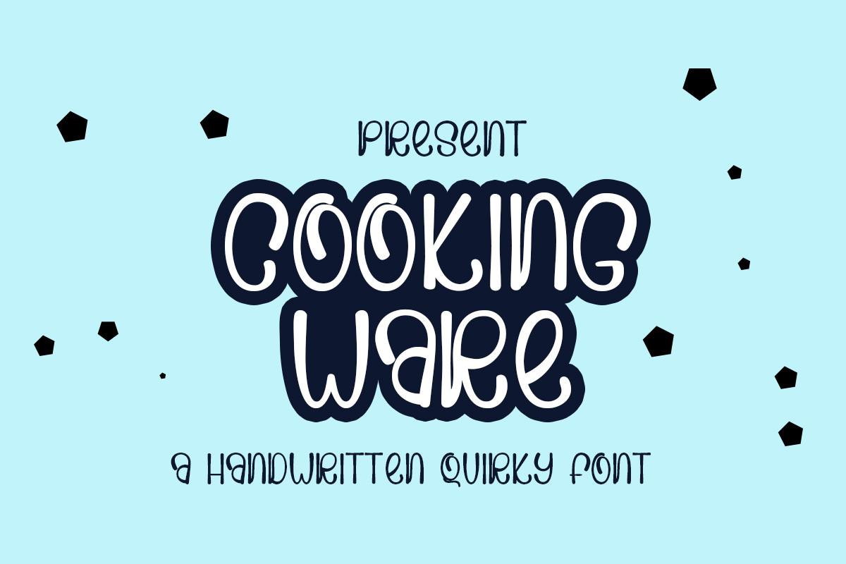Cooking Ware Font