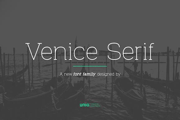 Venice Family Font