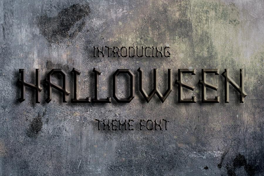 Halloween Font
