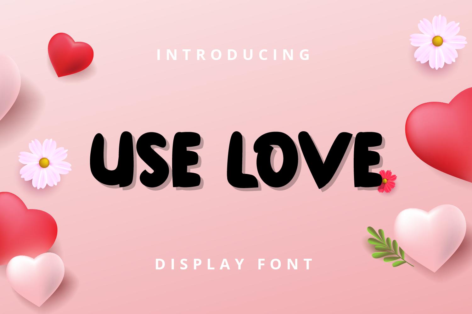 Use Love Font