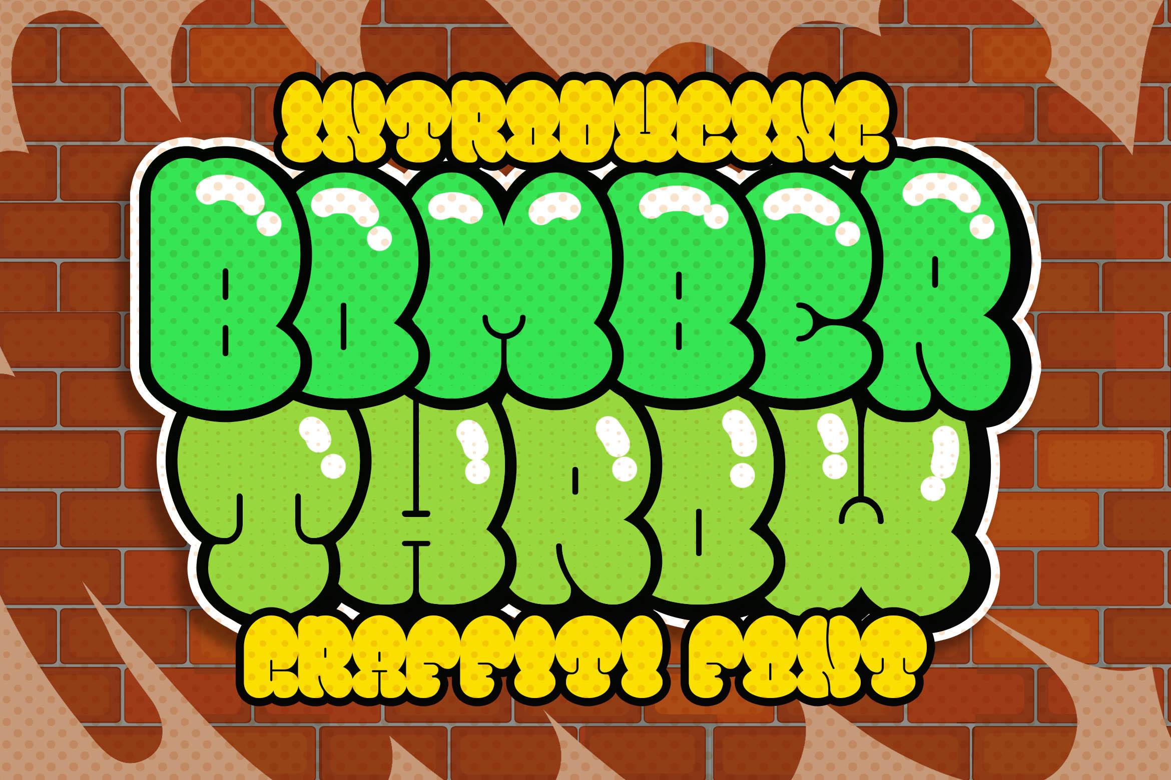 Bomber Throw Font