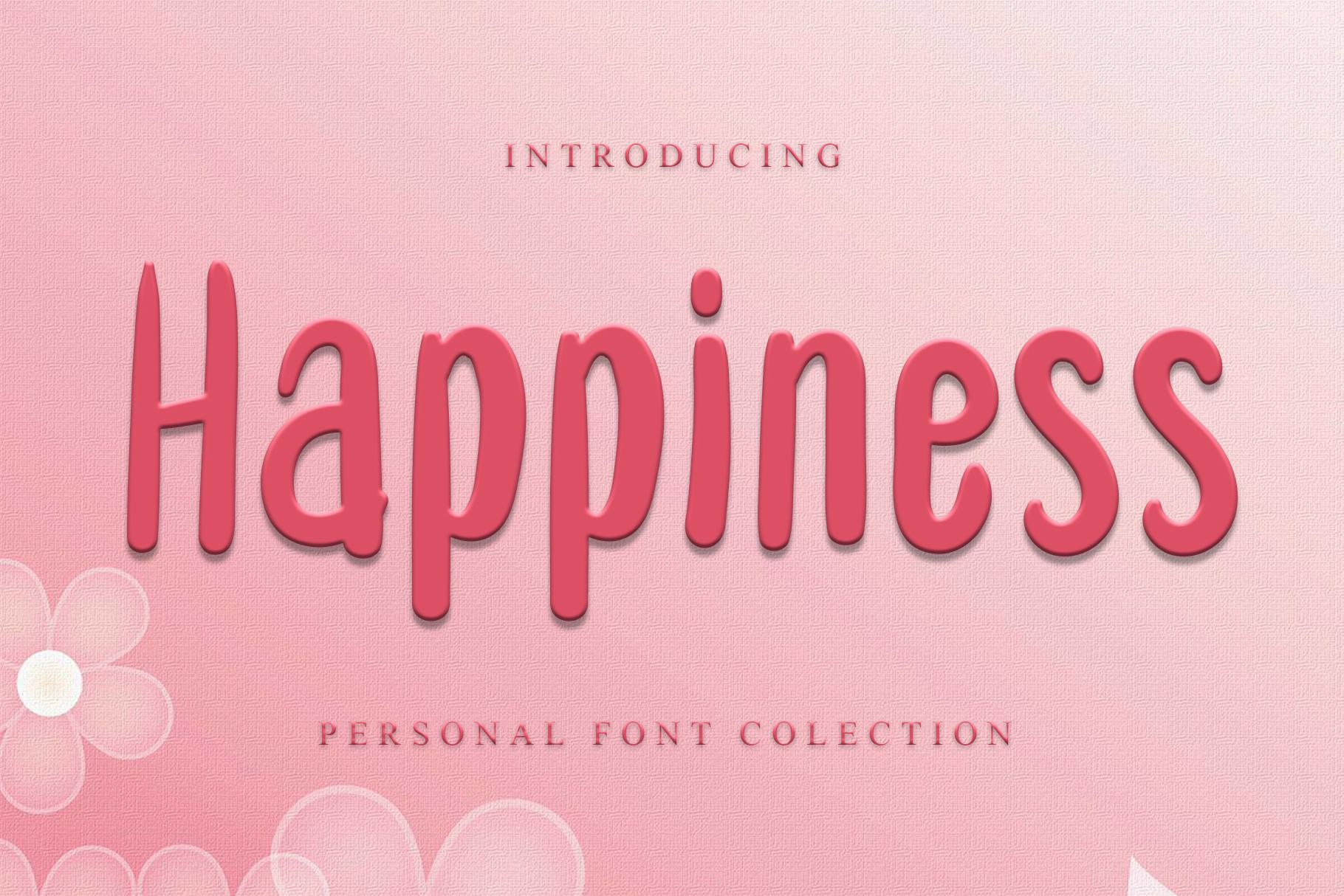 Happiness Font