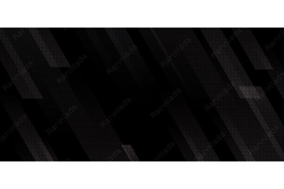 Abstract Modern Black Stripes Geometric