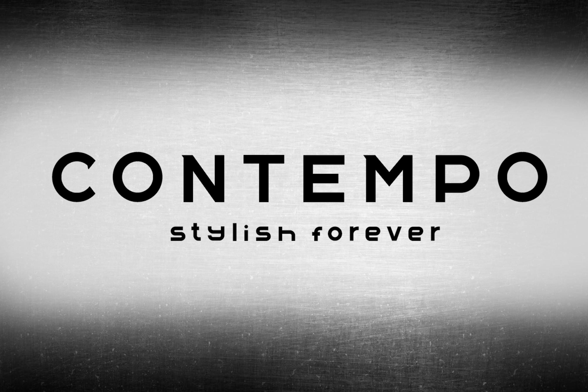 Contempo Font
