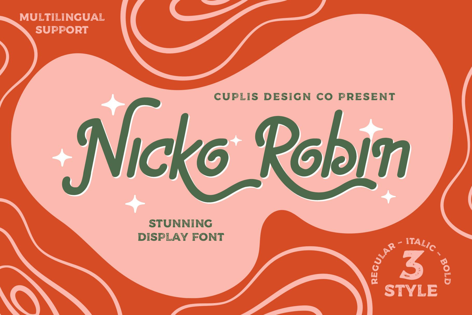 Nicko Robin Font