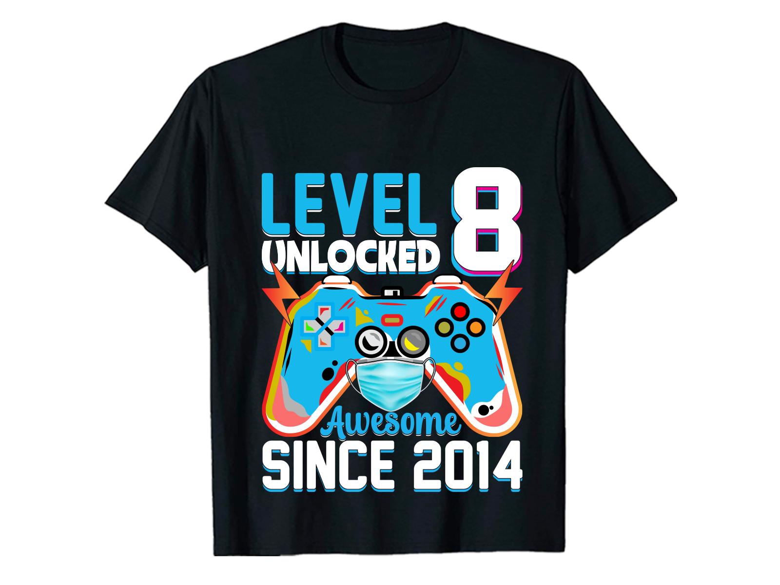 Level 8 Unlocked Awesome Since 2014