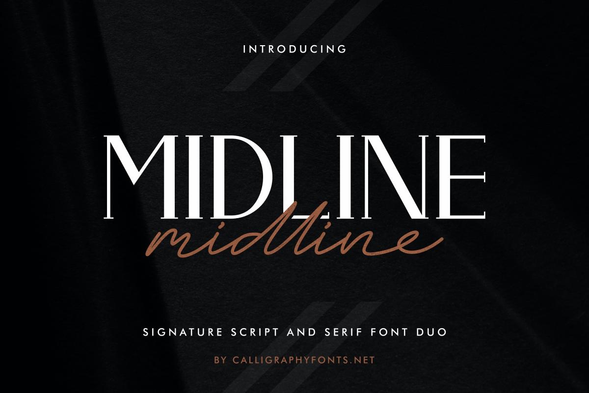 Midline Font