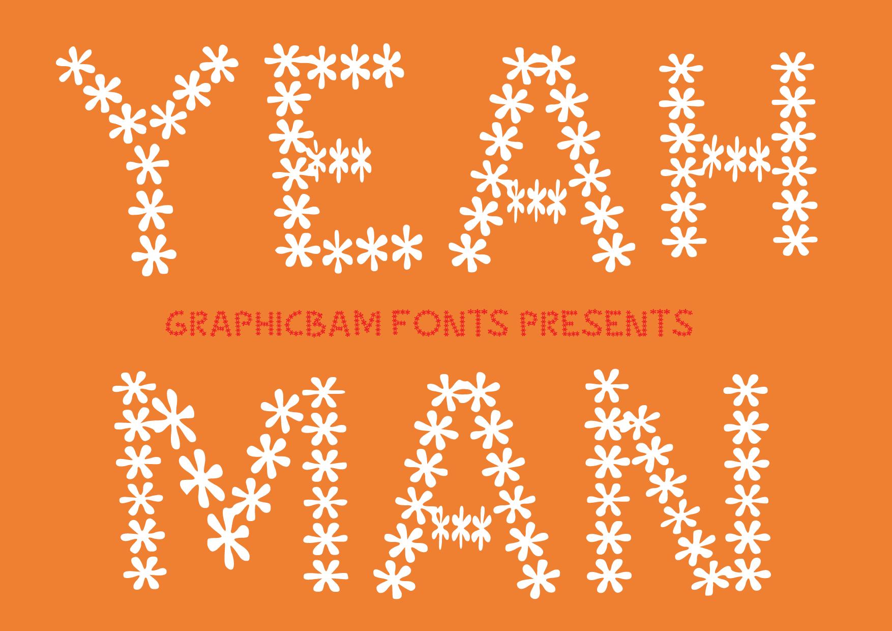 Yeah Man Font