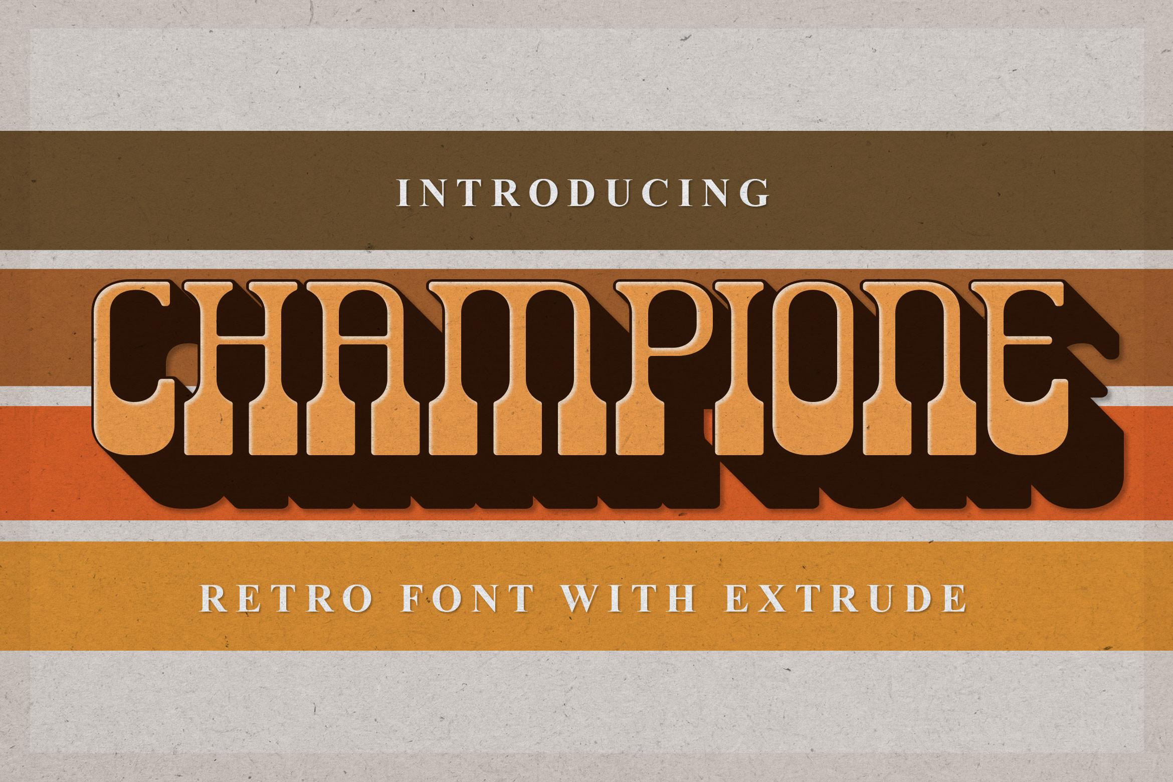 Champione Font