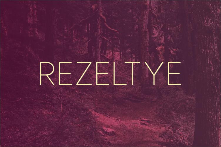 Rezeltye Font