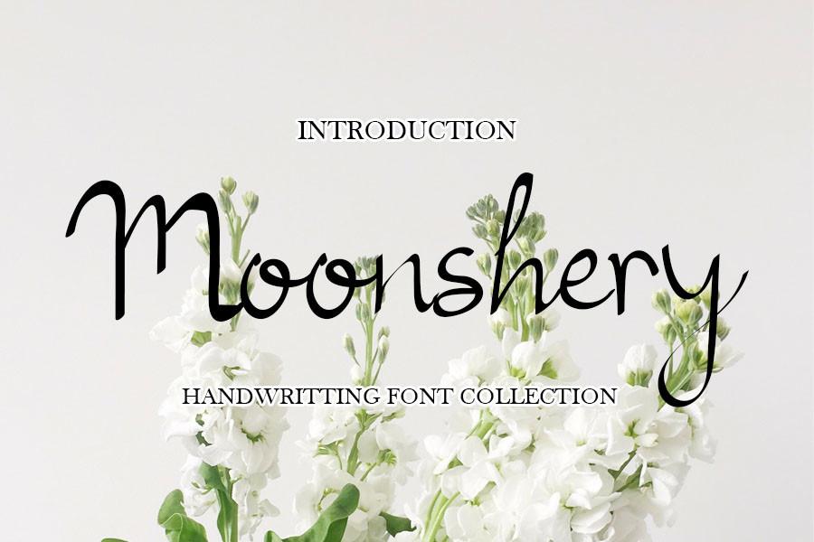 Moonshery Font
